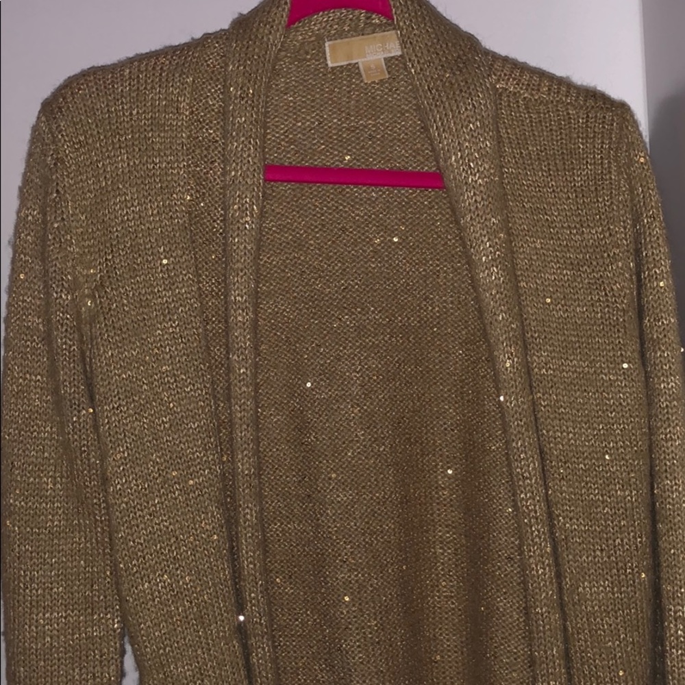 Michael Kors cardigan- golden
